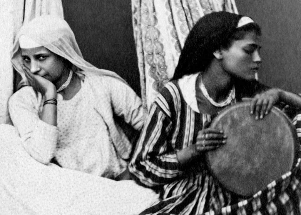 Young Arab dancers in Cairo