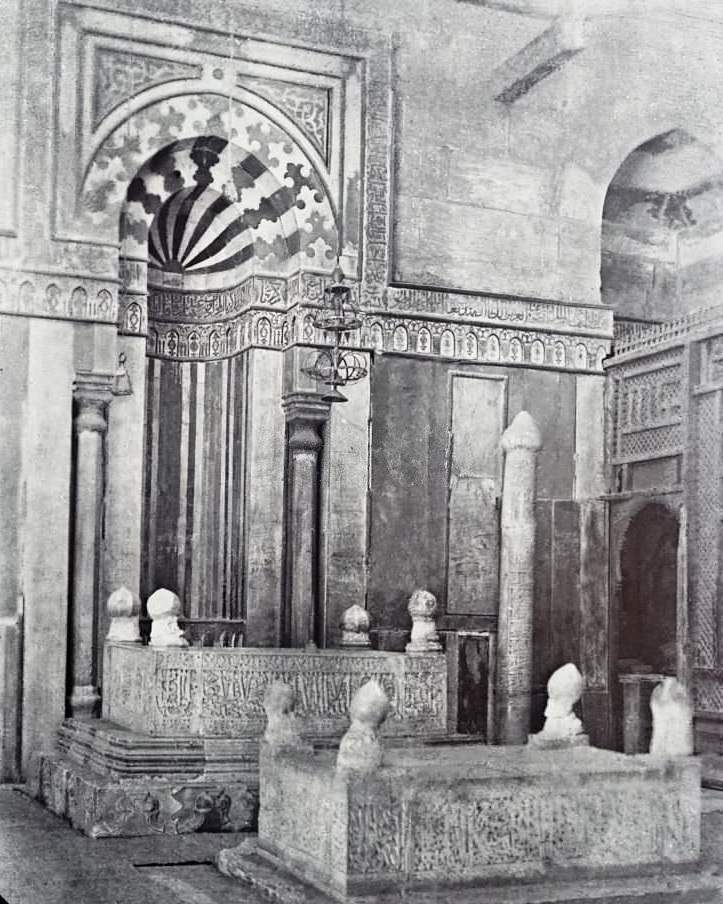 Mausoleum of Sultan Al Zaher Barquq and sons at the complex of Al Nasr Farag Ibn Barquq complex located at the city of the dead, Cairo, Egypt.