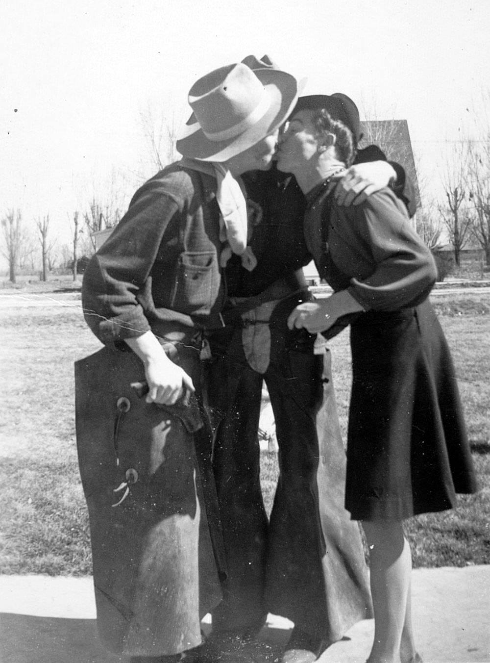 Hilarious Photos of Fruita Union High School Graduation Antics, Colorado, 1941