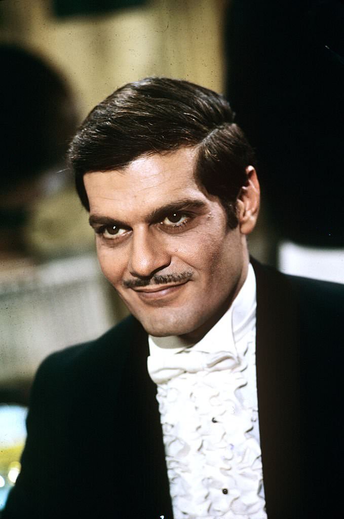 Omar Sharif in 'Funny Girl', 1968.