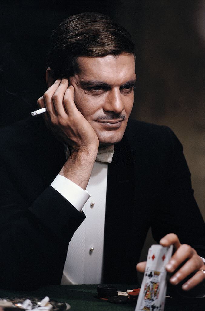 Omar Sharif in 'Funny Girl', 1968.