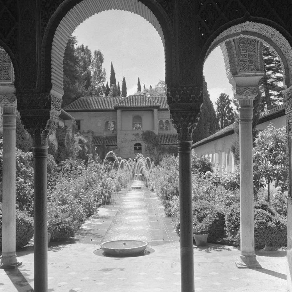 Granada, the Generalife, 1965.