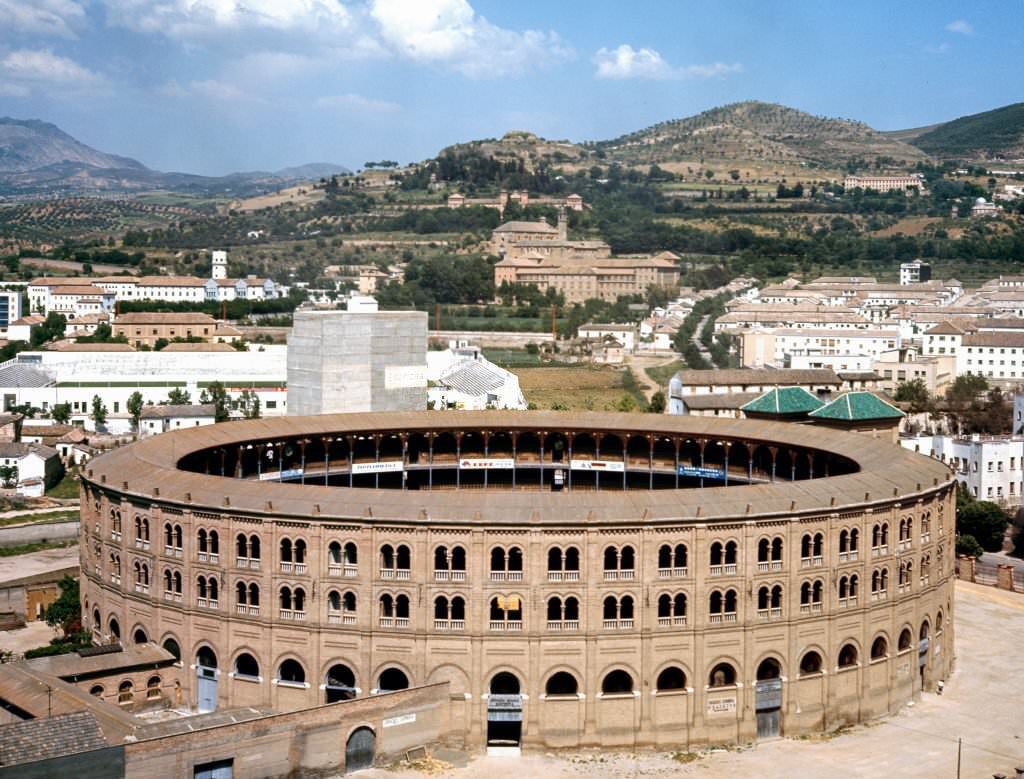 Bullring of Granada, 1964, Andalusia, Spain.