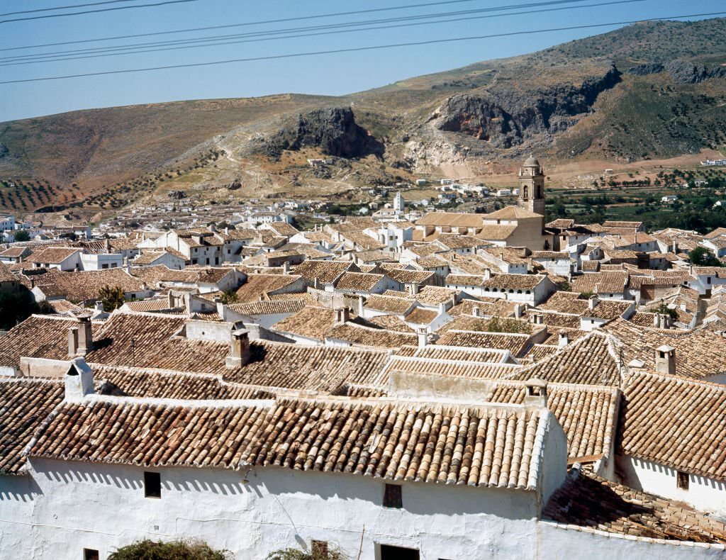 View of Granada, 1964, Andalusia, Spain.