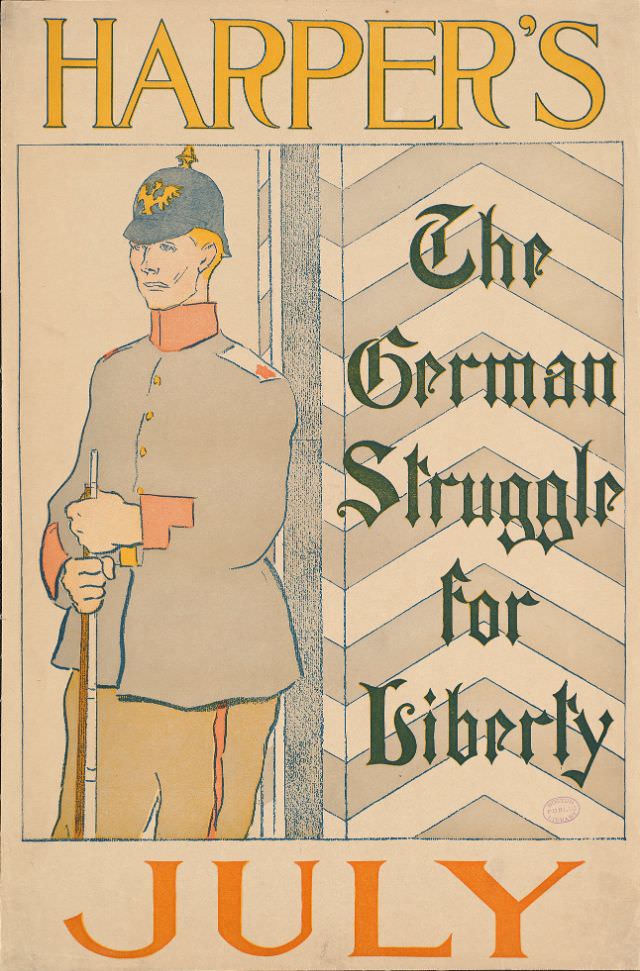 The German struggle for liberty, Harper's July, 1895