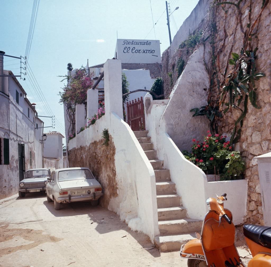 Summer vacation on teh island of Ibiza, 1976