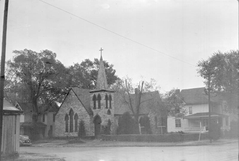 English Lutheran Church, 11th St. and New Hampshire St., Lawrence, Kansas, November 1947