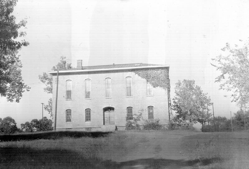 Lane University / Territorial Capitol, Lecompton, Kansas, October 1947