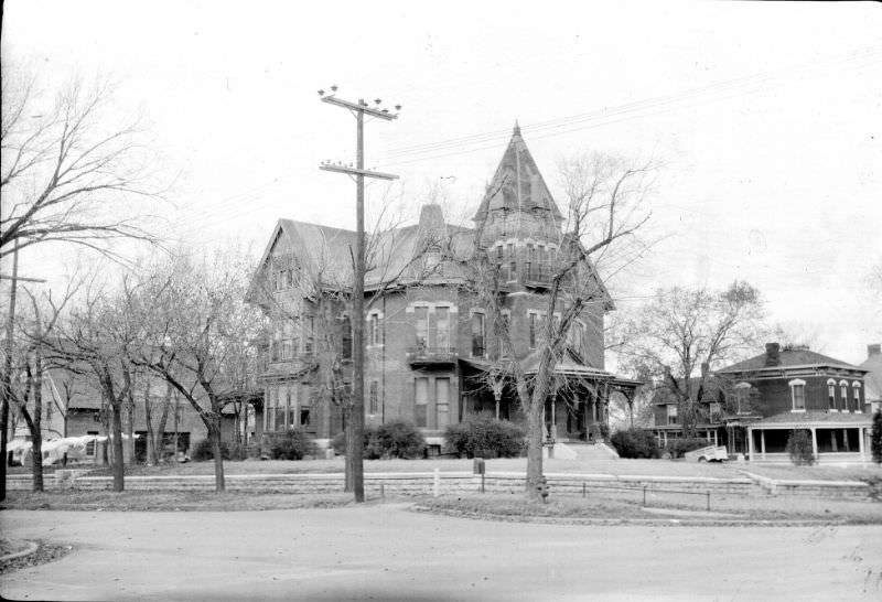 The Sweet Mansion, 3rd and Topeka Blvd., Topeka, Kansas, November 1947