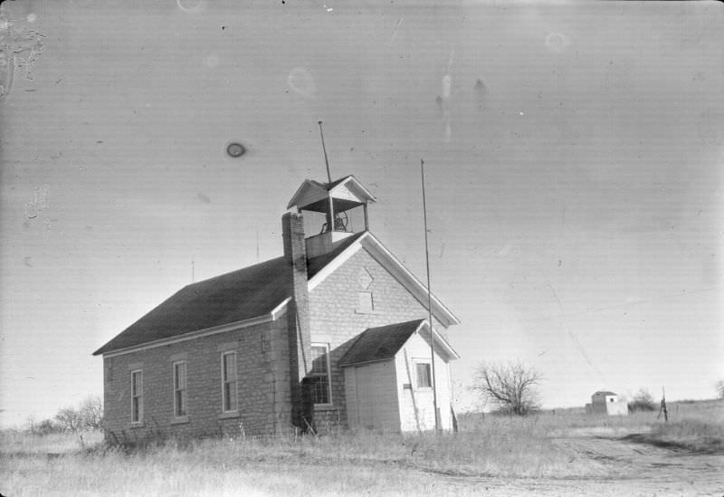 District 62 School, Douglas County, Kansas, 1949