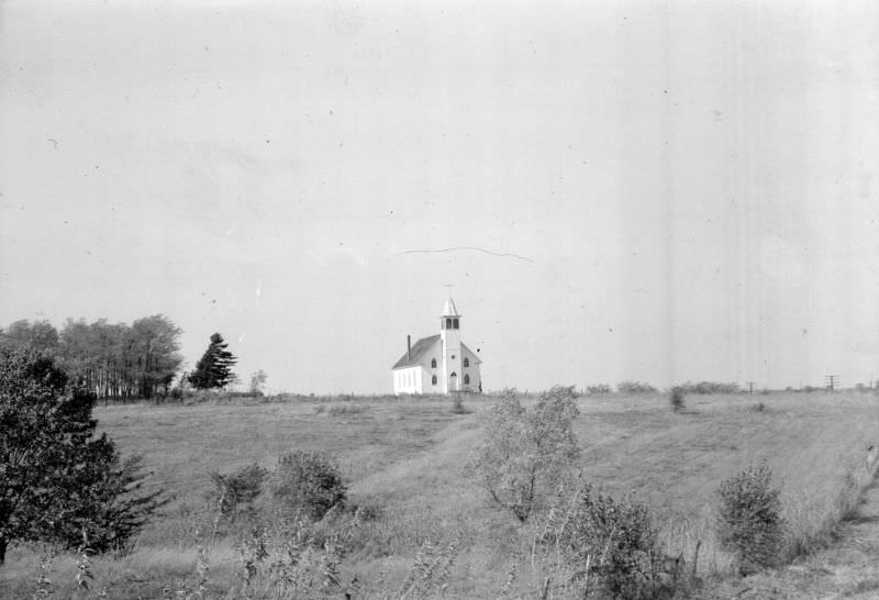Kansas Church, Douglas County, 1949