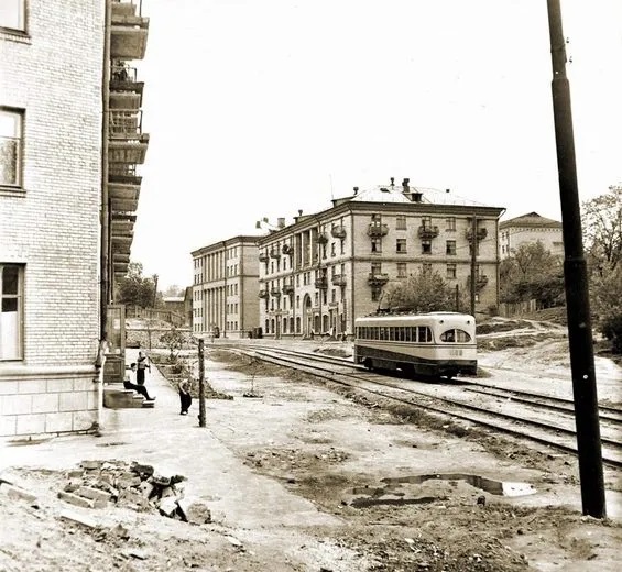 Street Belorusskaya in May, 1960