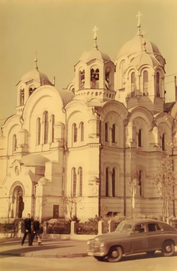 St Volodymyr's Cathedral, Kyiv, Ukraine 1960s