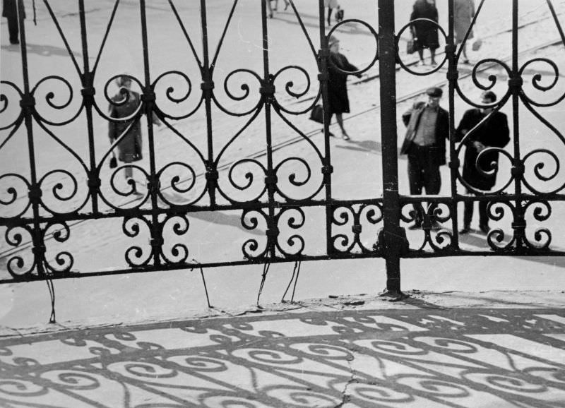 Laces of balconies, Kyiv, 1970