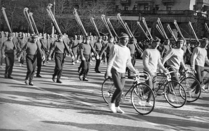 Celebration of October Revolution, Kyiv, 1972