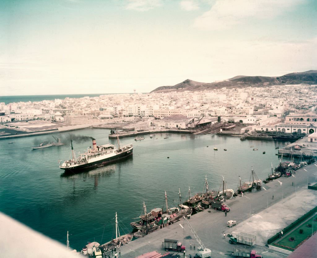 Hafen von Las Palmas, 1960