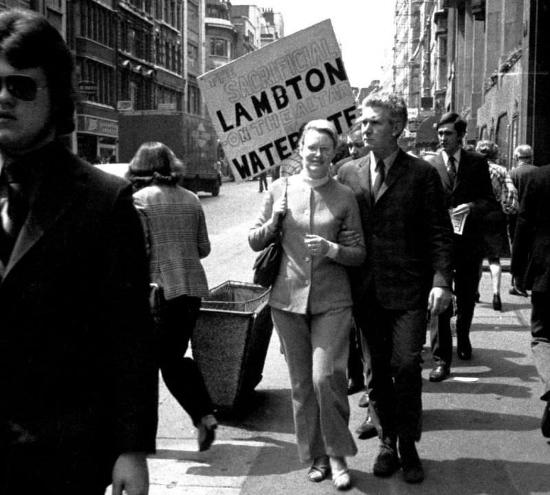 Fleet Street, London, June 1973