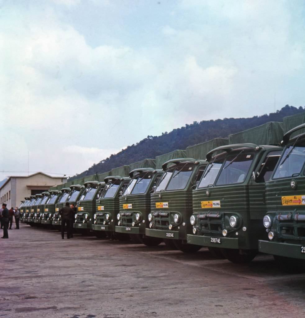 Pegaso Trucks For Poland, Madrid, 1967