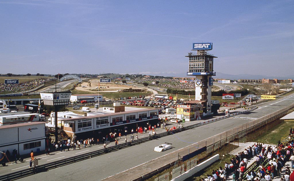 The 'Circuito del Jarama', 1968, Madrid, Spain.
