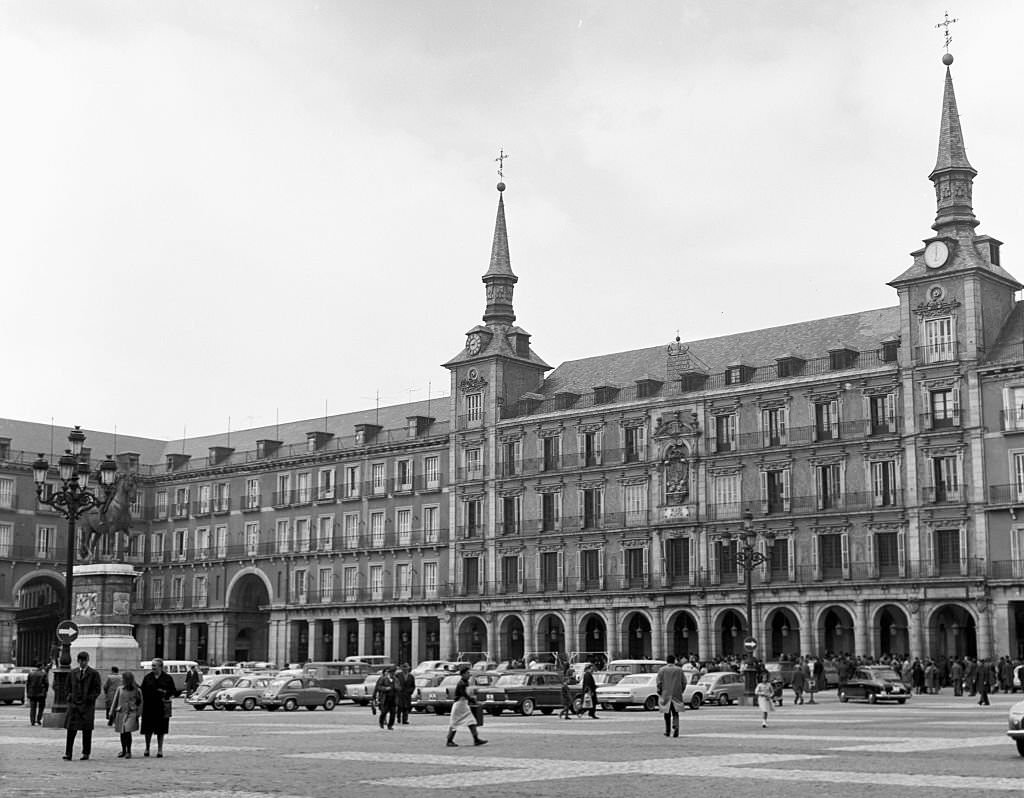Plaza Mayor, Madrid, 1965