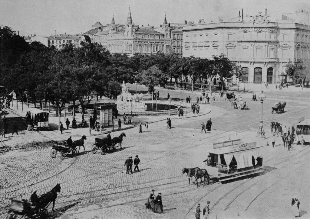 Madrid Square, 1960s