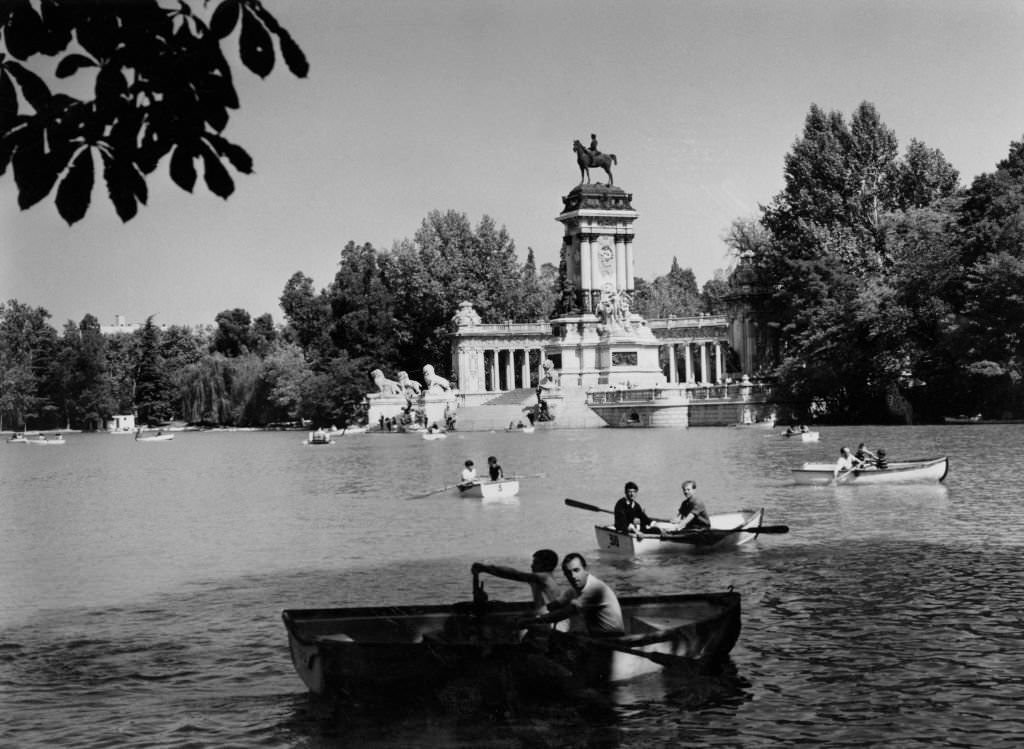Buen Retiro Park, Madrid, 1960s