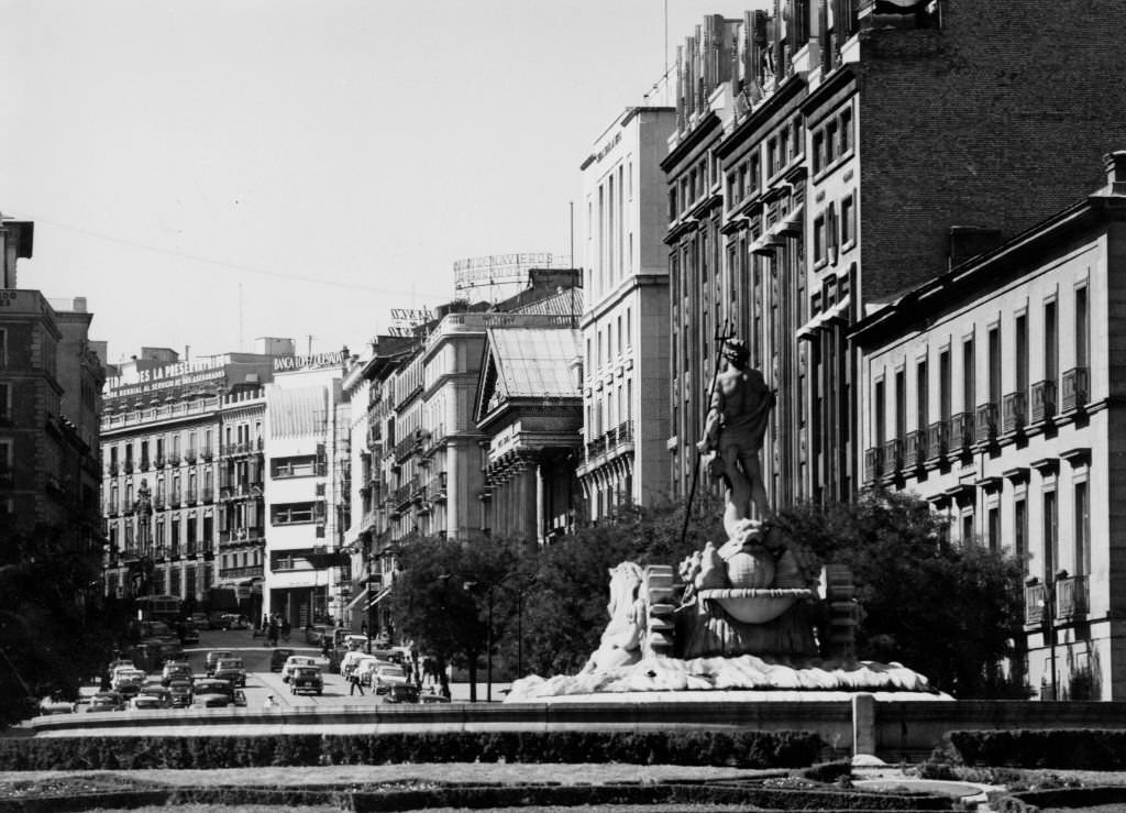 Calle de Alcala, Madrid, 1960s