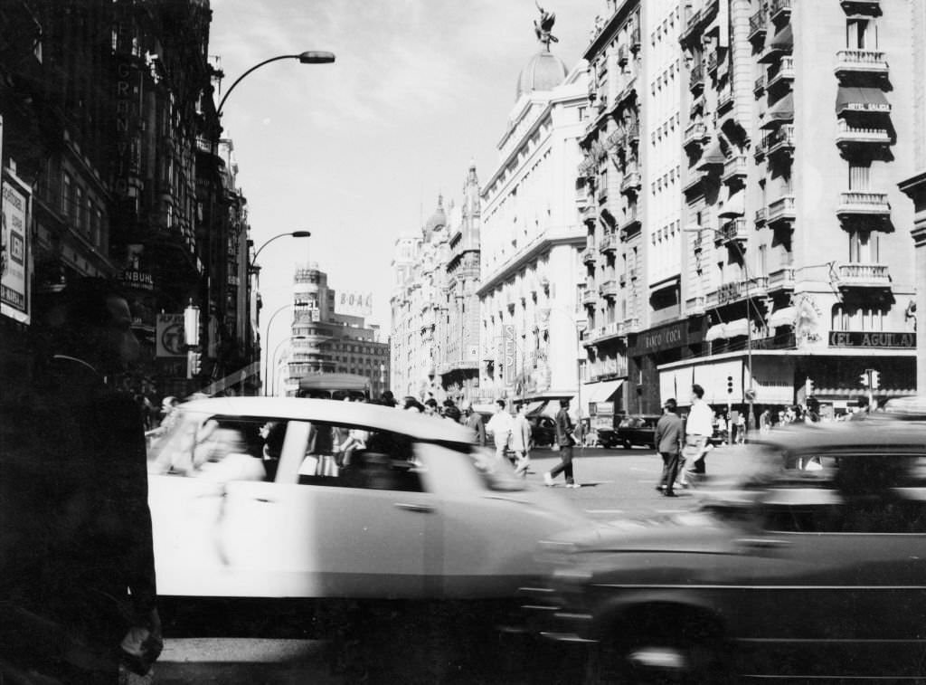 Gran Via, Madrid, 1960s