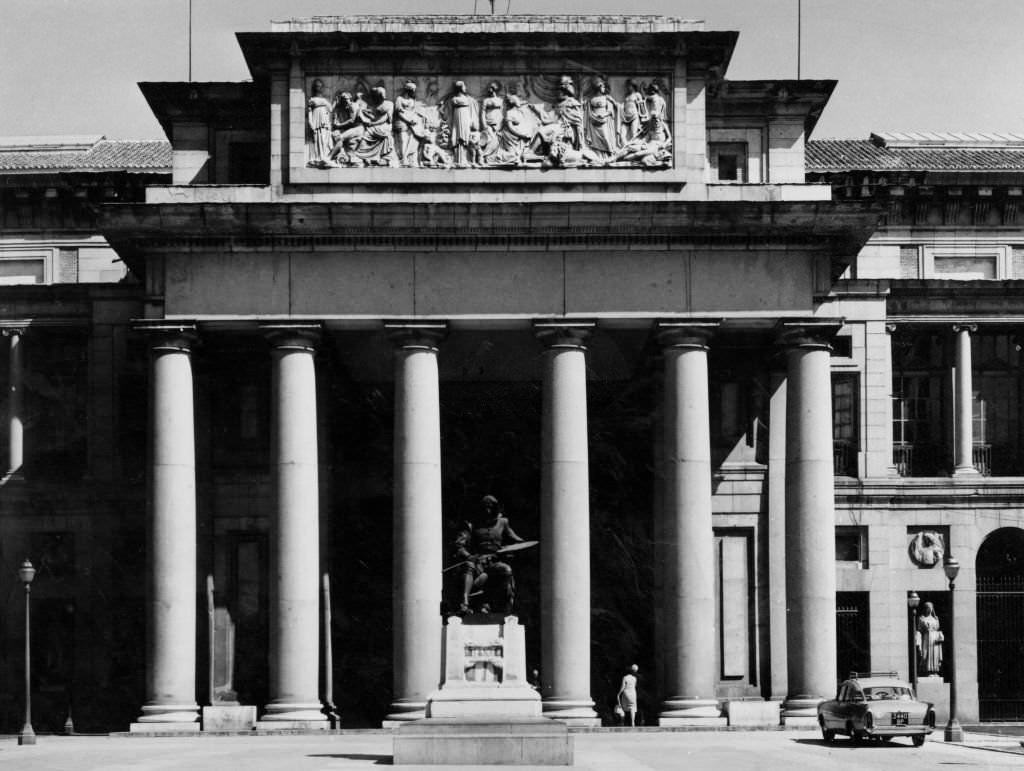 Museo del Prado, Prado Museum, Madrid, 1960s