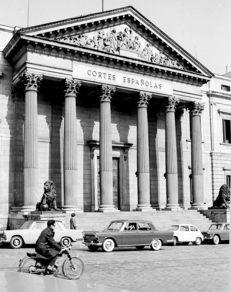 Spanish Palace of Congress “Las Cortes”, Madrid, Spain, 1965.