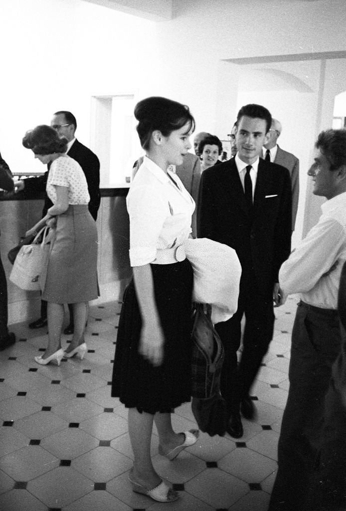 Family of Charles Chaplin in Mallorca, 1959