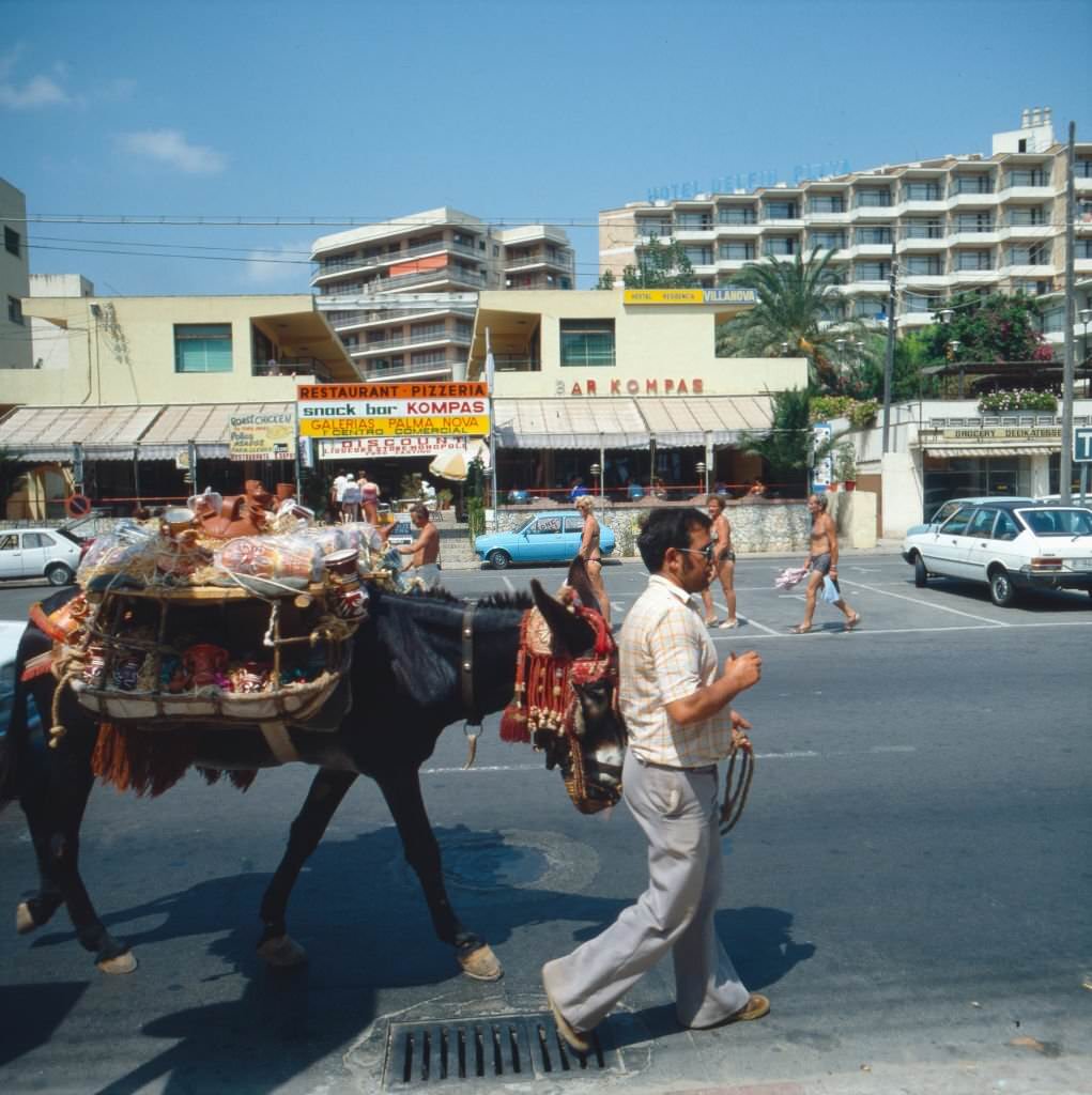 Mallorca, Spain 1970s.