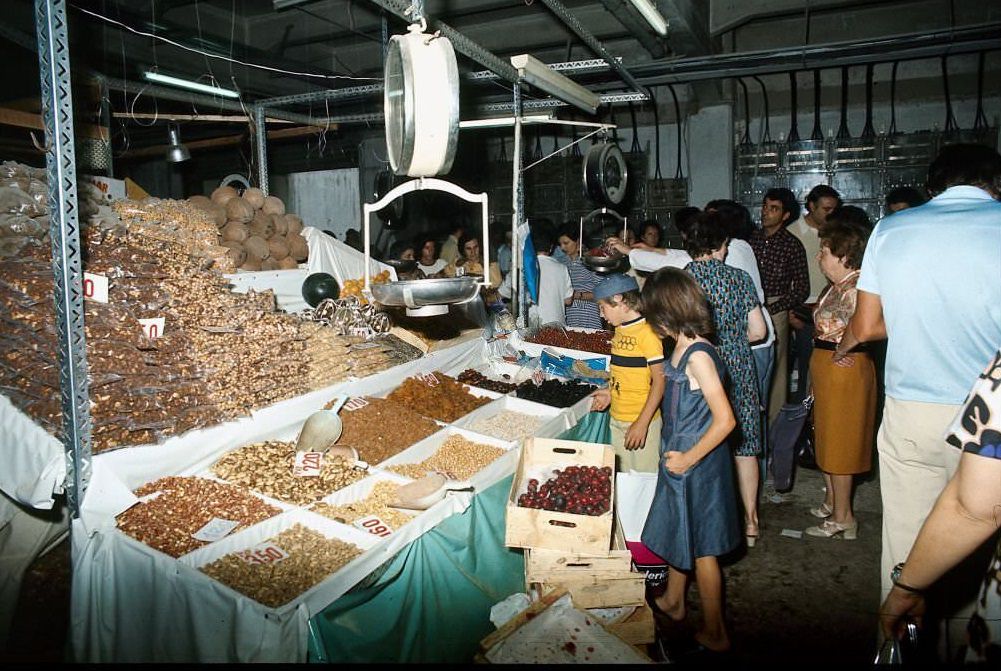 Markt auf Mallorca, 1976