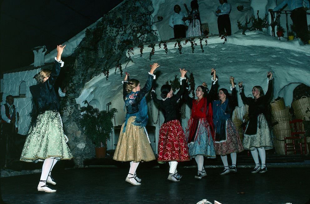 Folkloristic dance, Mallorca 1976