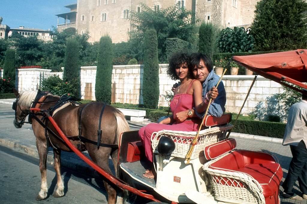 Alida Gundlach in Mallorca, 1976