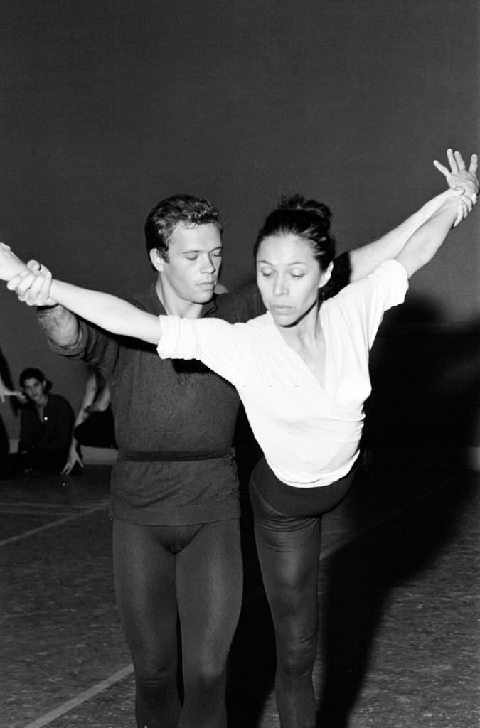 Maria Tallchief with Andre Prokovsky.