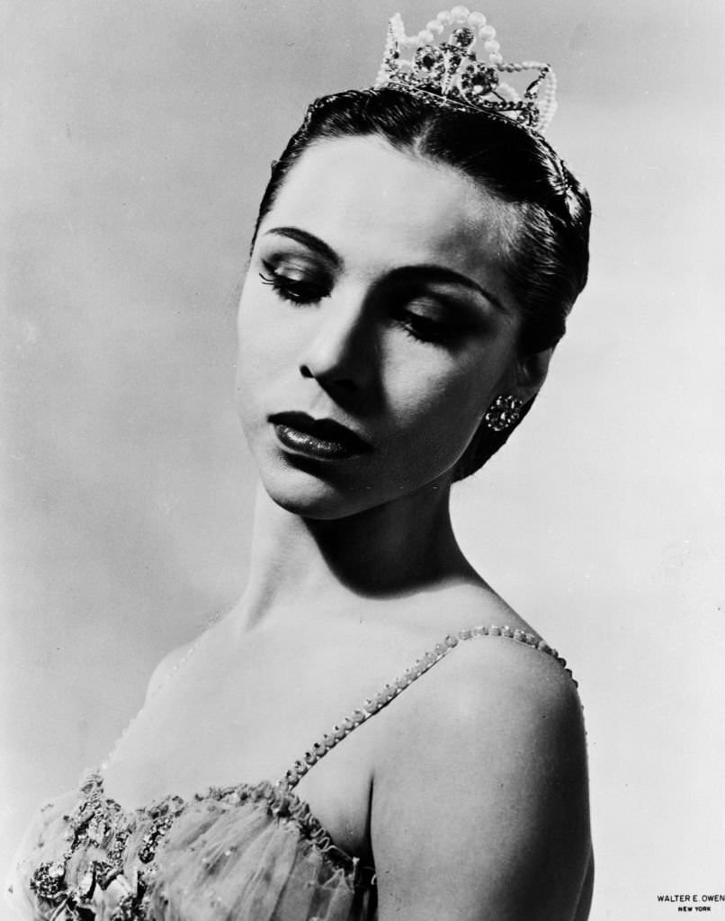 Maria Tallchief promotional photo for Walt Disney Television via Getty Images Radio's 'Voice of Firestone' program.