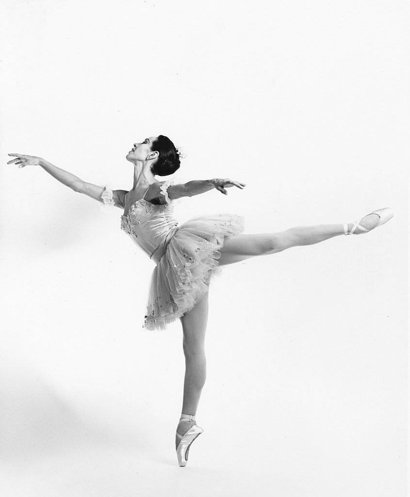 Maria Tallchief performing 'Flower Festival in Genzano' in 1961.