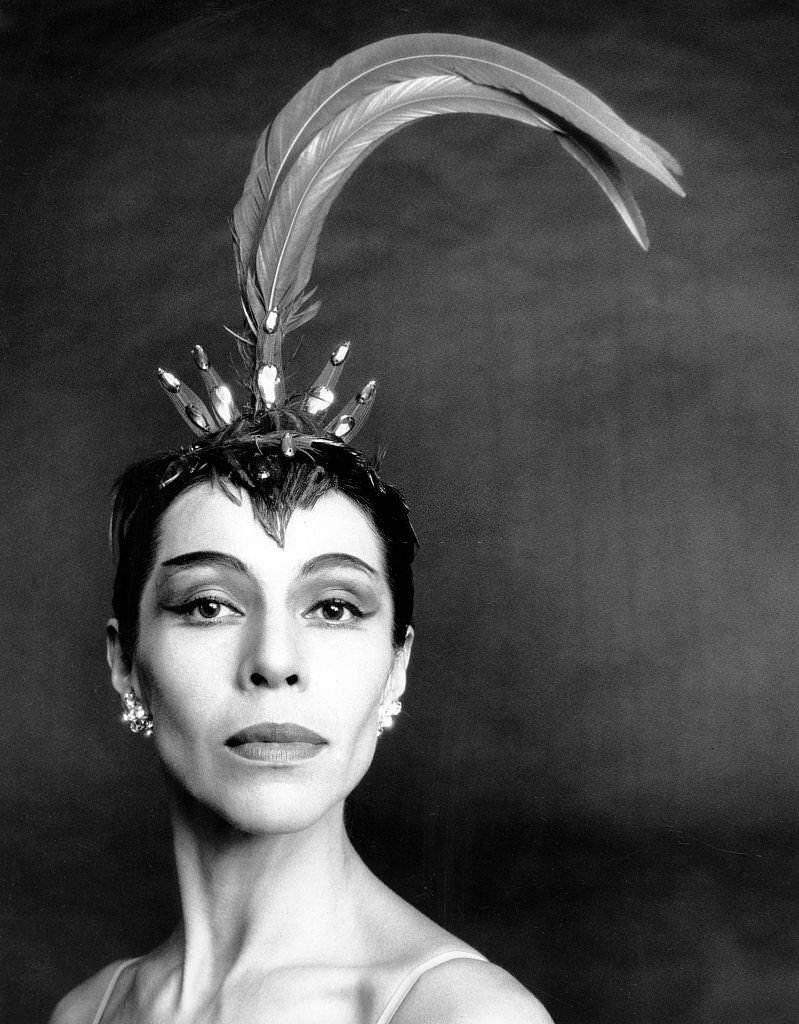 Maria Tallchief in "Firebird", 1963.