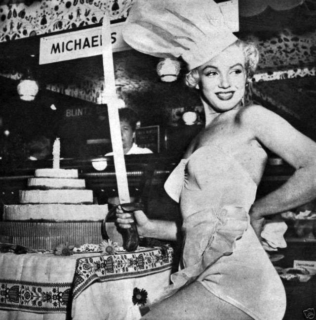 Marilyn Monroe Crowned as 'Cheesecake Queen' of the Year, 1952