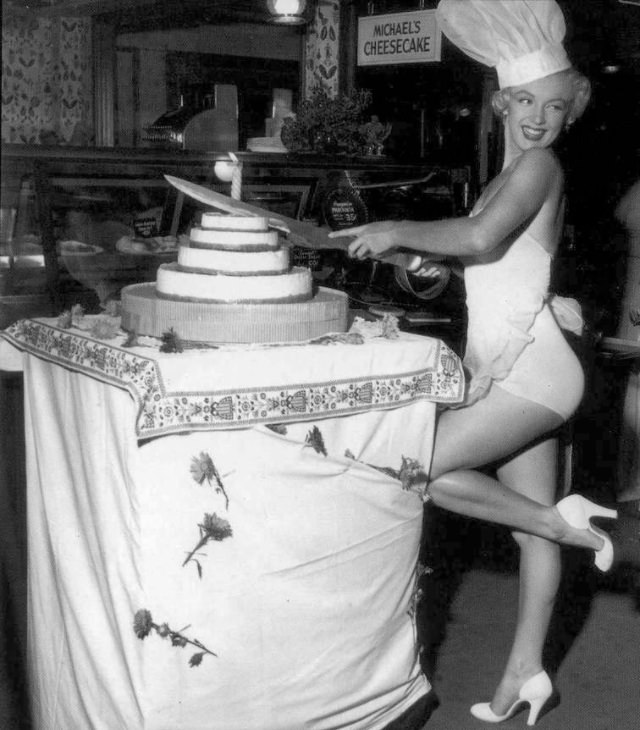 Marilyn Monroe Crowned as 'Cheesecake Queen' of the Year, 1952