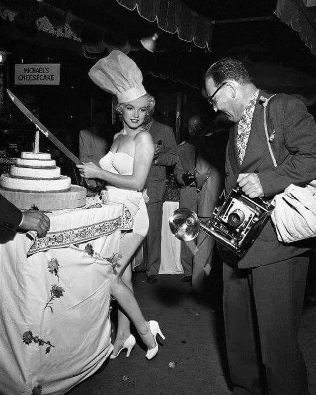 Marilyn Monroe Crowned as 'Cheesecake Queen' of the Year, 1952