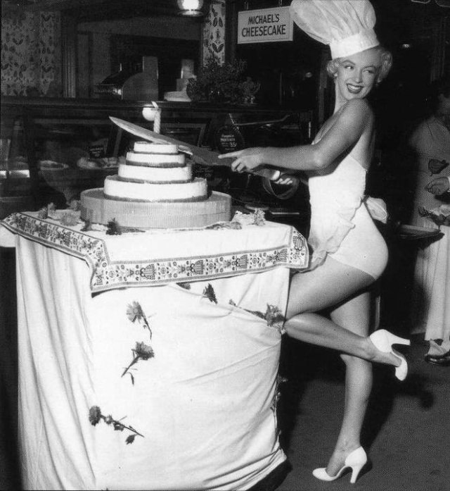 Marilyn Monroe Crowned as 'Cheesecake Queen' of the Year, 1952