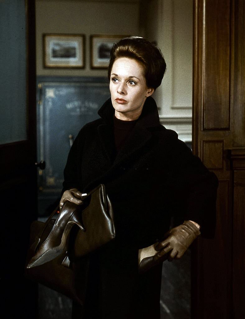 Tippi Hedren in a scene from the film 'Marnie', 1964.