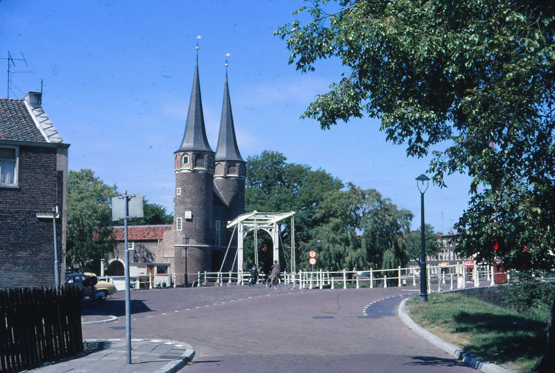 Drawbridge, Delft, Netherlands, 1966