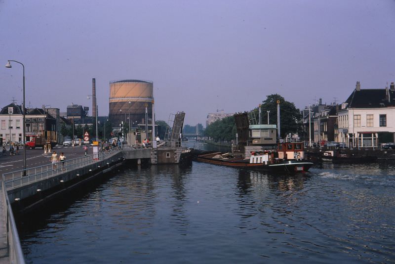 Rotterdamse Poortbrug (demolished), Delft, Netherlands, 1966