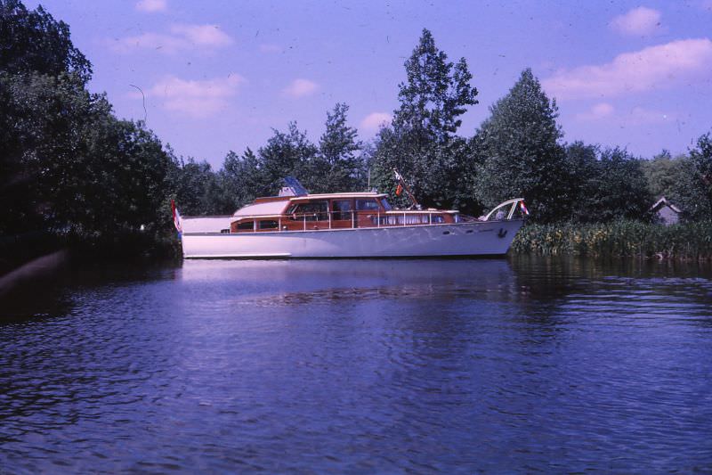 Leisure boat, Netherlands, 1966