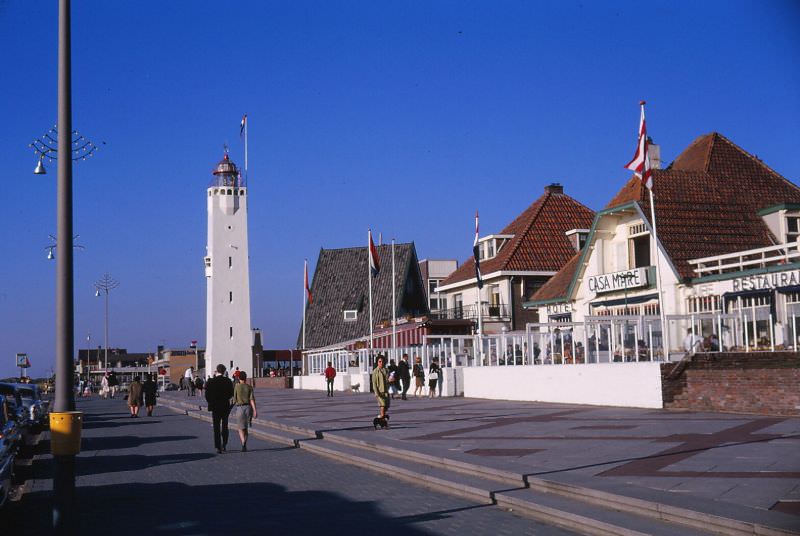 Casa Mare Restaurant, Koningin Wilhelmina Boulevard, Noordwijk, Netherlands, 1966