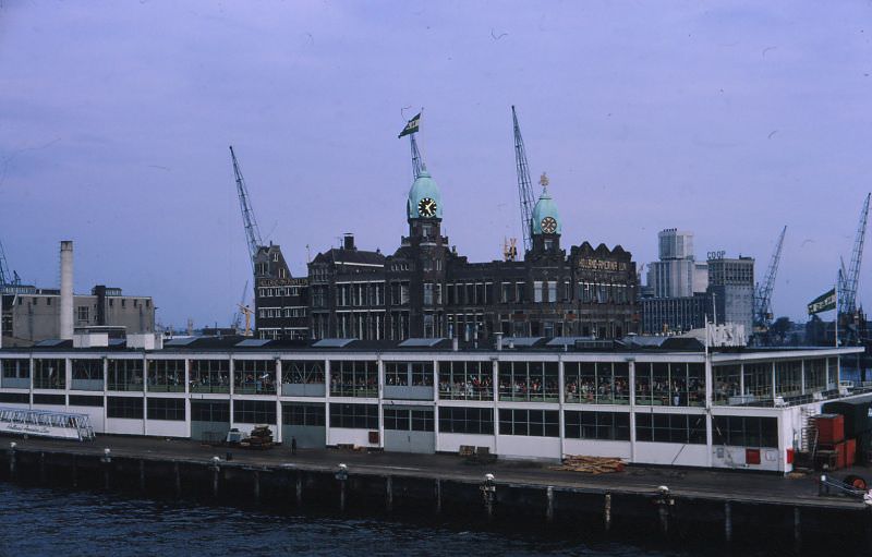 Rotterdam Port departure, Netherlands, 1966