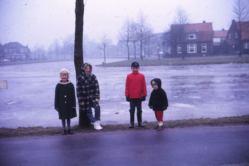 Cold day, Woerden, Netherlands, 1966